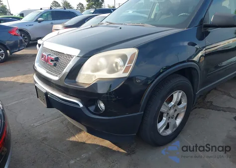 2010 GMC Acadia Sle z USA, uszkodzony, nr VIN 1GKLRLEDXAJ195024